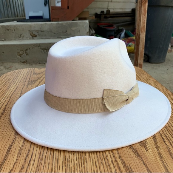 J.Crew Fedora Western Hat Grosgrain Wool Italy
